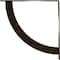 Ekena Millwork Bulwark Steel Bracket, Antiqued Bronze 2"W x 24"D x 24"H BKTM02X24X24BUABZ - alternate 6
